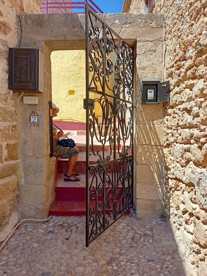 A Medieval Windmill Tower With Magnificent View Rhodes City Exterior foto
